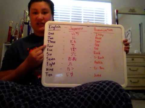 how to count to 10 in japanese for karate